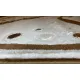 Χαλιά Μοντέρνα 200x290cm-καφέ&άσπρο